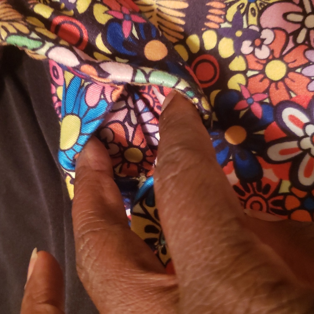Fulbelle Women's Floral Print Skirt - Picture 7 of 11